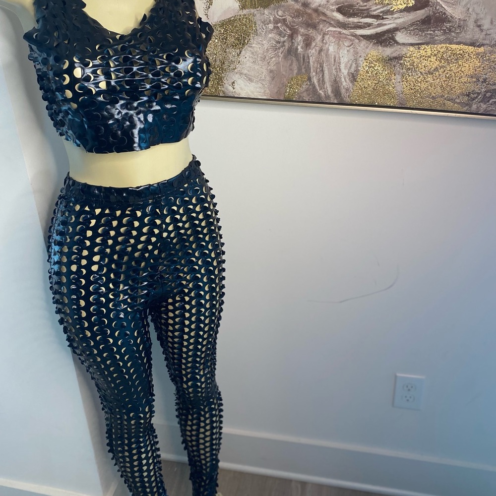 Black two piece set